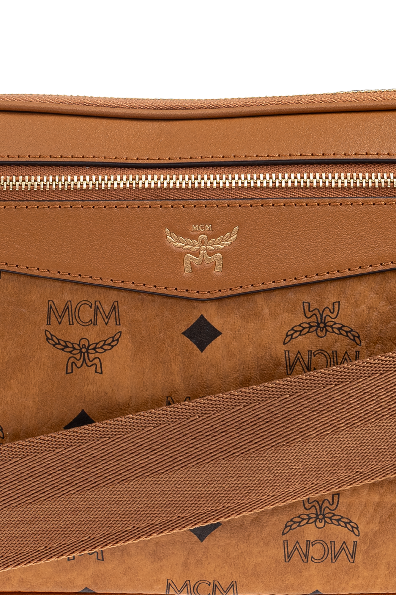 Brown Shoulder bag with monogram MCM - Vitkac AS